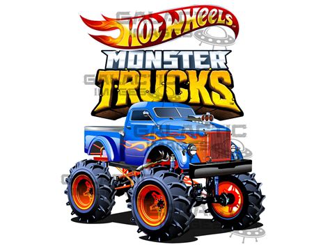 Hot Wheels Monster Truck Png Etsy India