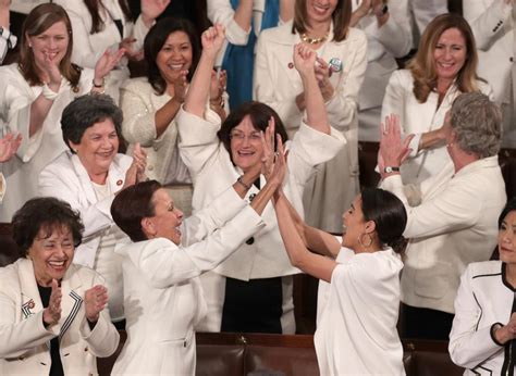 Why Congresswomen Are Wearing White At State Of The Union Time