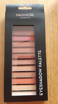 The review of that palette will be coming soon. Composition MAX & MORE Eyeshadow palette - UFC-Que Choisir