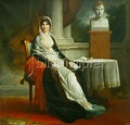 Bildnis von Laetitia Bonaparte (1750-1836), der Mutter Napoleon ...