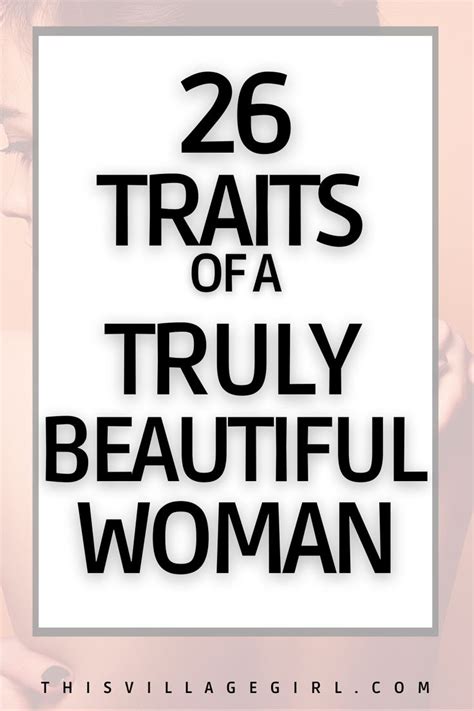26 traits of a truly beautiful woman this village girl