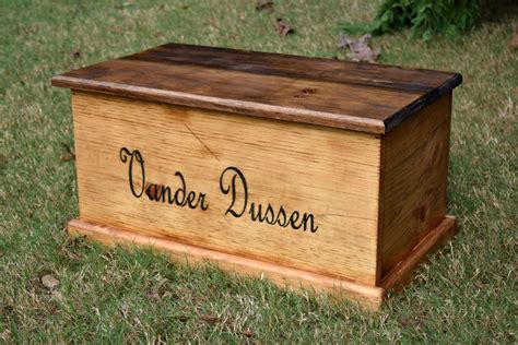 Personalized Kids 23x13x13 Toy Box Wooden Toy Boxes Wooden Toy Chest