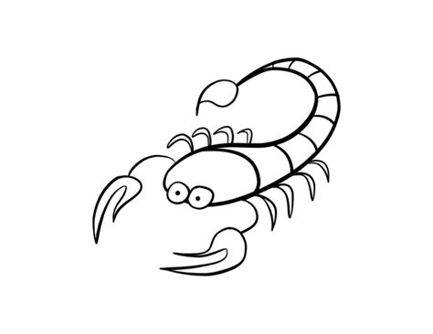 Escorpión Animales Dibujos Para Colorear E Imprimir Gratis