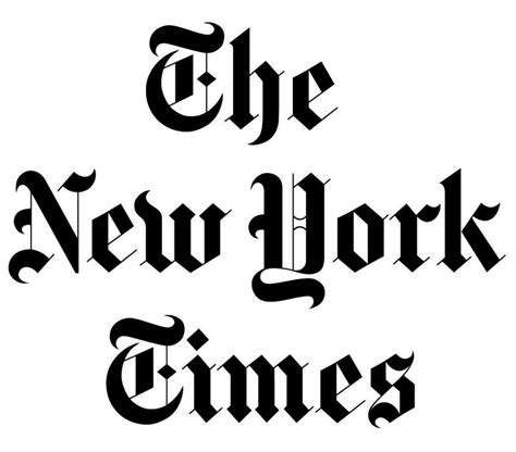 The New York Times Font Is → Engravers Old English Bt