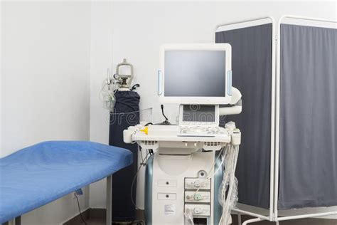 Ultrasound Room In The Hospital Stock Photo Image Of Office Clinic