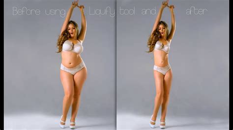 How To Use Liquify Tool In Photoshop Body Shape Editing Photoshop