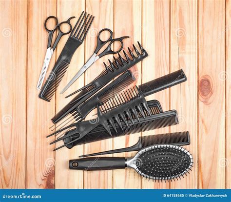 Professional Hairdresser Tools Stock Image Image Of Scissors Haircut