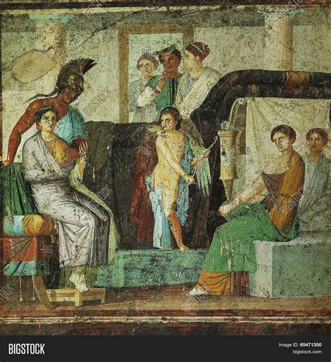 Frescoes Pompeii Image And Photo Free Trial Bigstock