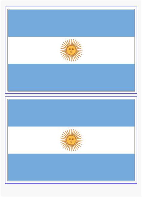 Printable Small Argentina Flag Hd Png Download Kindpng