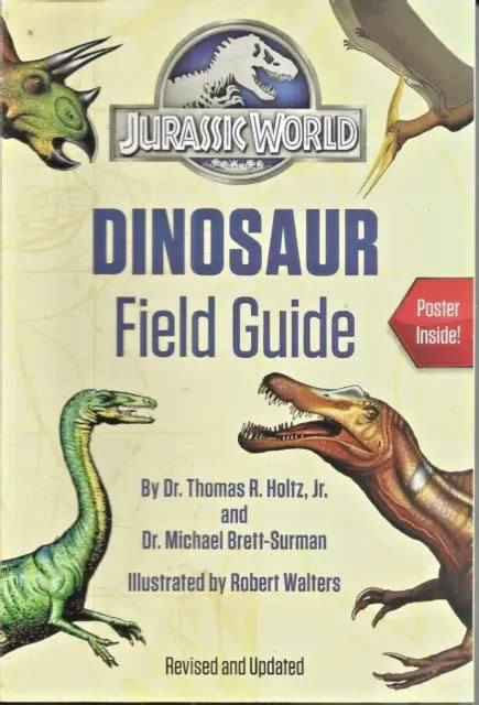 Jurassic Park Dinosaur Field Guide Revised And Updated 249 Picclick