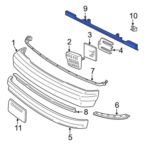 Ford Oe F4uz17779a Front Stone Deflector