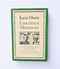 Katia Mann Unwritten Memories ed. by E. Plessen and Mann | Etsy