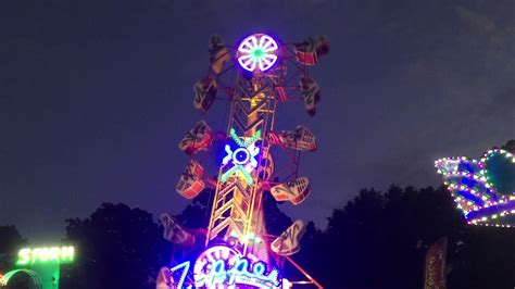 Zipper Ride Arkansas Oklahoma State Fair 2018 Youtube