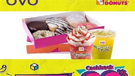 Die offizielle deutsche webseite der kultmarke dunkin' donuts inklusive storefinder und regionalen partnerseiten. Promo Dunkin Donuts, Cashback 60 Persen untuk Semua Pembelian Pakai OVO di Dunkin, Buruan ...
