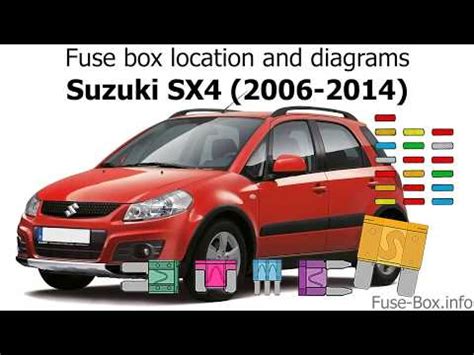 I need wiring diagram with this car. 2013 Suzuki Sx4 Wiring Diagram - Wiring Diagram 89