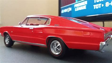 1967 Charger Great Street Machines Plastic Model Car Kit 125