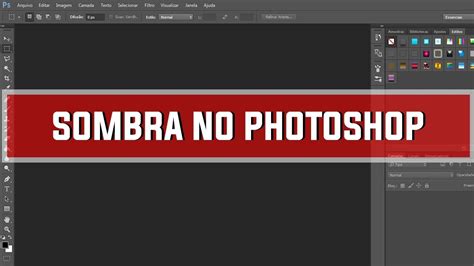 Como Fazer Sombra No Photoshop Youtube