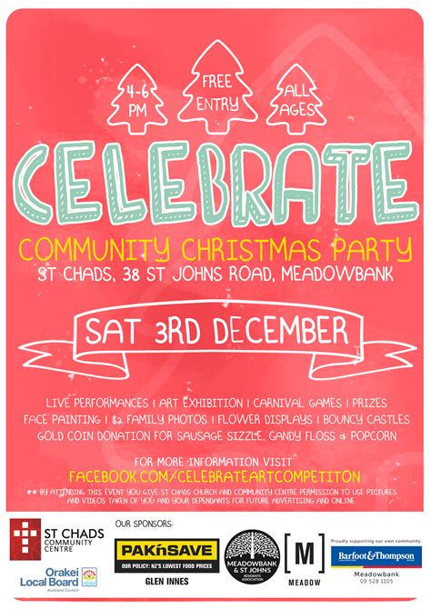 Community Christmas Event ‘celebrate Meadowbank And St Johns