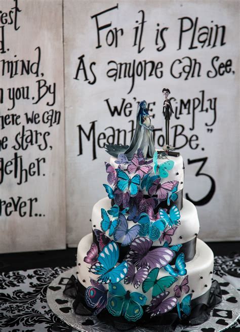 Amazing Corpse Bride Wedding Cake By Our Wonderful Friend For Our