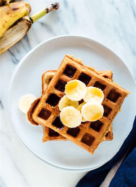 Gluten Free Banana Oat Waffles Cookie And Kate