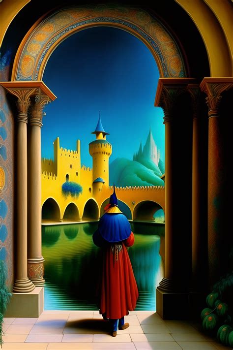 Lexica Jester By Bosch Matte Painting Fairytale Magic Realism