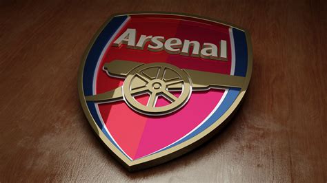 Arsenal Fc Badge Image Arsenal Fc Crest Stainless Steel Mounted Wall