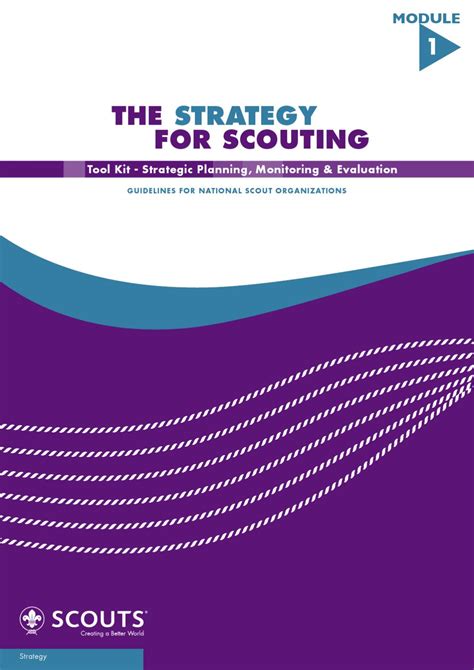 The Strategy For Scouting By World Organization Of The Scout Movement