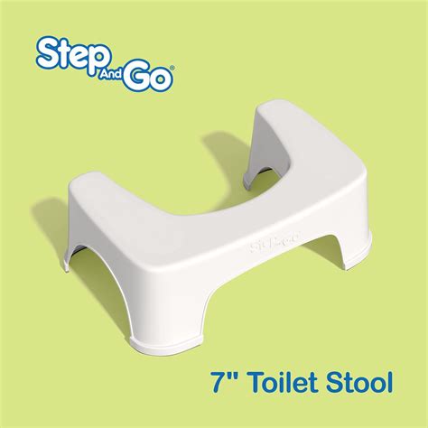 Step And Go Toilet Stool 7 Bathroom Squat Stool