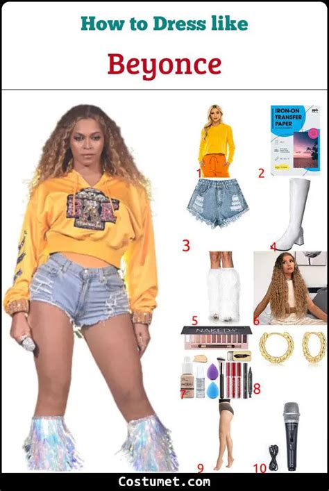 Beyoncé Coachella Costume For Cosplay And Halloween