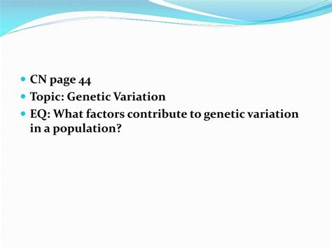 Ppt Genetic Variation Powerpoint Presentation Free Download Id2263050