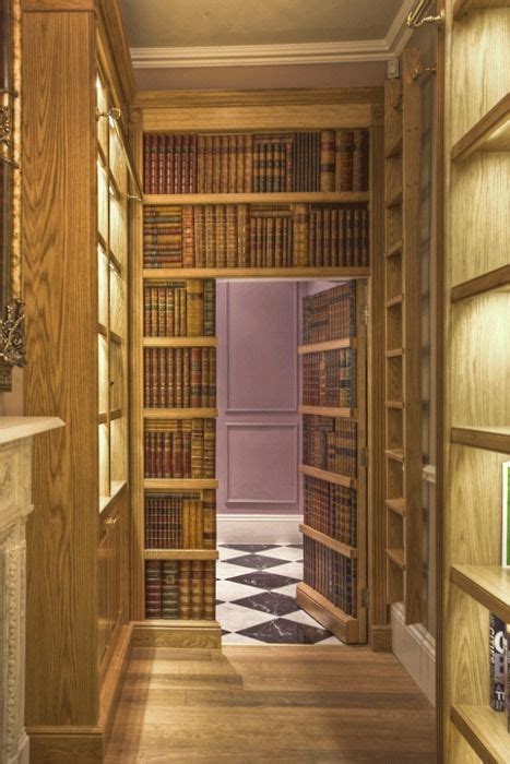 Faux Bookshelves With Hidden Doors Hidden Spaces Hidden Rooms Passage
