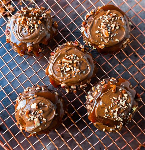 Chocolate Caramel Pecan Turtle Cookies Modern Honey