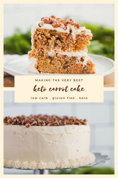 Photo from all day i dream about food. The keto dessert recipe is perfect for Easter. Learn how to make a keto carrot cake. It's gluten ...