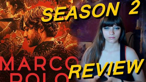 Premiere date, time & tv channel marco polo is an american drama tv show created by john fuscoand is produced by electus, the weinstein company. Marco Polo Season 2 TV Show Review - YouTube