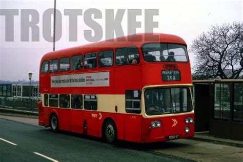 35mm Slide Potteries Pmt Daimler Fleetline Alexander 1012 5012vt