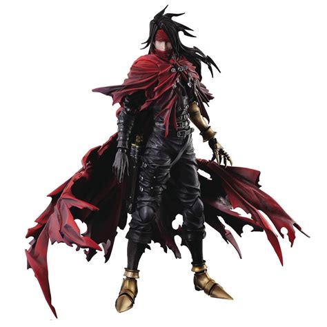 Final Fantasy Play Arts Kai Vincent Valentine Action Figure Dirge Of