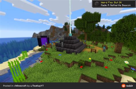 Uteakayyt Spent 50 Hours Just To Make A Minecraft Netherite Portal