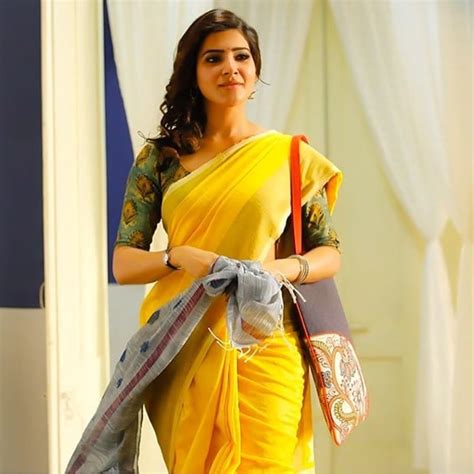 Samantha Akkineni On Instagram “ ” Samantha In Saree Indian Beauty