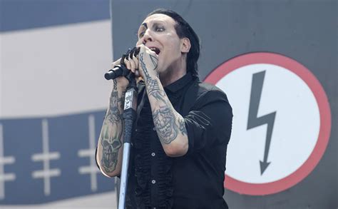 Marilyn Manson Collapses On Stage During Houston Show