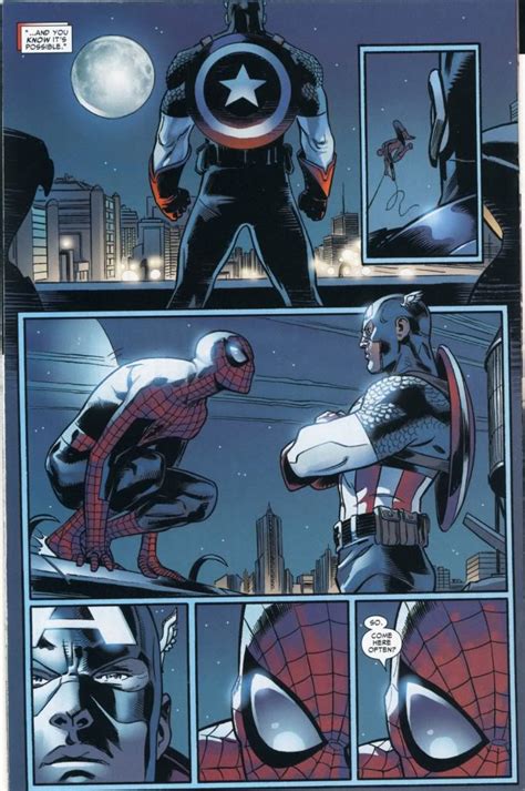 Captain America Speech To Spiderman Marvel Superheroes Spiderman