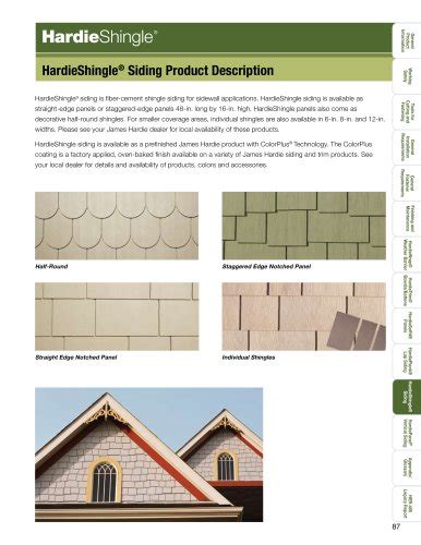 Hz10 Hardiepanel Pg 99 105 James Hardie France Pdf Catalogs