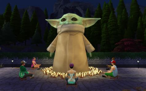 The Sims 4 Introduces Baby Yoda Into The Game