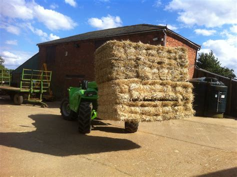 Small Bale Barley Straw Heading West Ja Knight Farms
