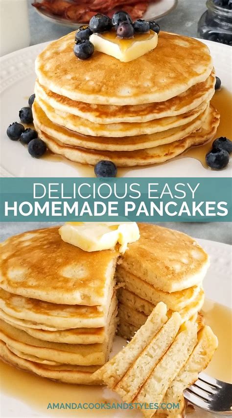 Easy Homemade Pancakes Artofit