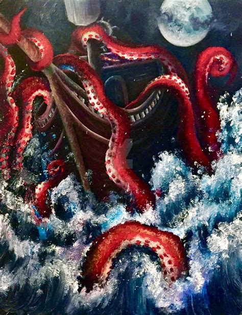 The Kraken By Kasiabartosz On Deviantart