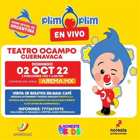 Plim Plim En Vivo En Cuernavaca Arema Ticket