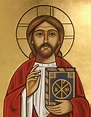 Jesus Christ chi Rho -coptic icon Religious Icons, Religious Art, Jesus ...
