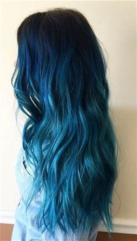 Home black hairstyles 27 blue black hair tips and styles. 18 Beautiful Blue Ombre Colors and Styles - PoPular Haircuts