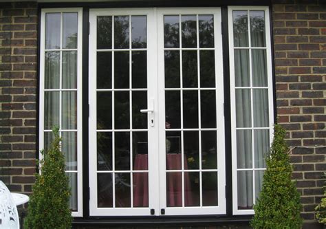 Aluminium French Doors With Double Glazing In Surrey P And P Glass