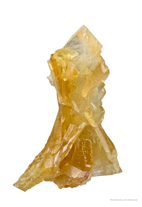 Elongated Golden Calcite Crystals Irocks Fine Minerals